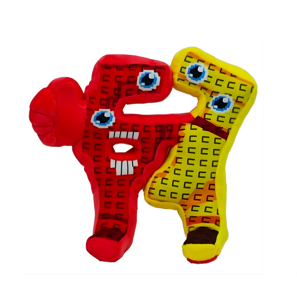 6-7 Plush | Red & Yellow