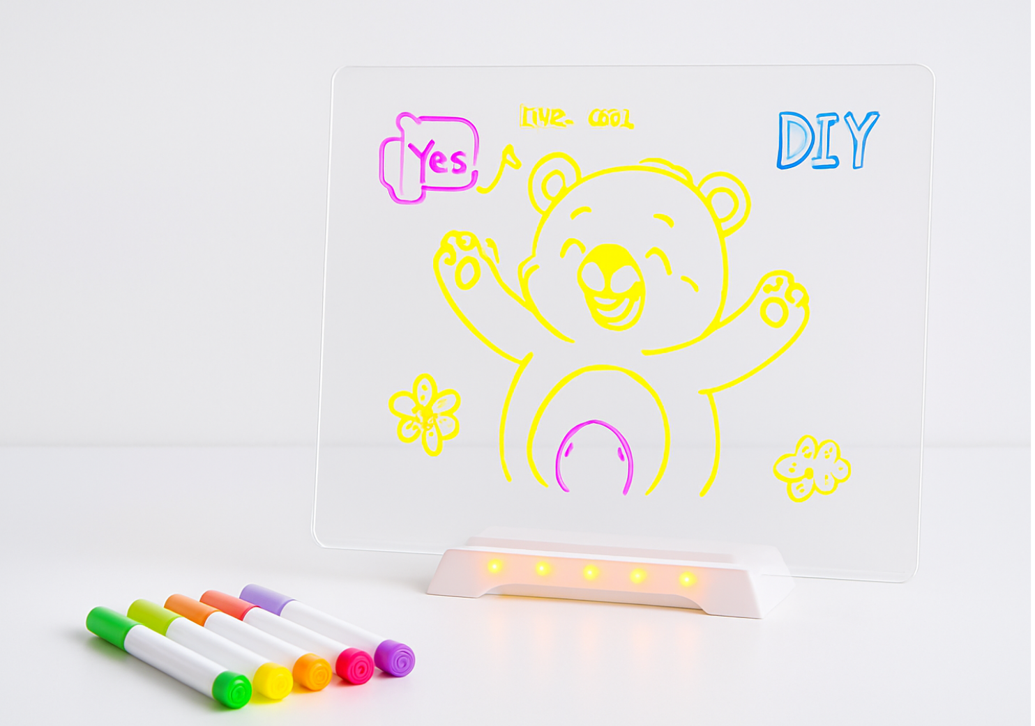 Acrylic luminescent lamp