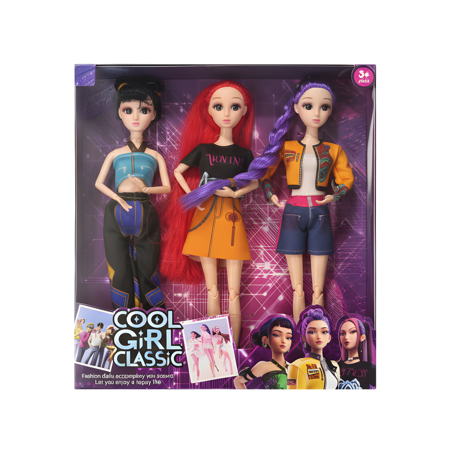 Kpop demon hunter dolls